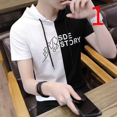 15169-Casual short sleeves, fashionable clothes