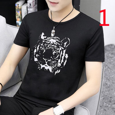 19018-Casual short sleeves, fashionable clothes