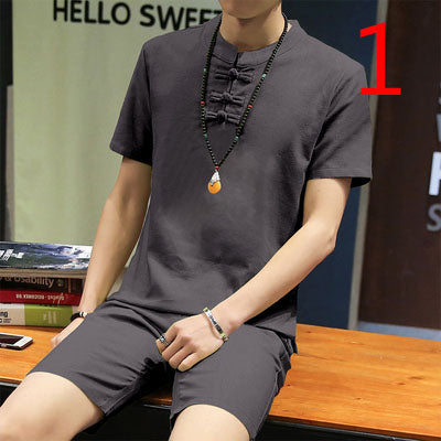 15146-Casual short sleeves, fashionable clothes