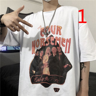 16008-Casual short sleeves, fashionable clothes