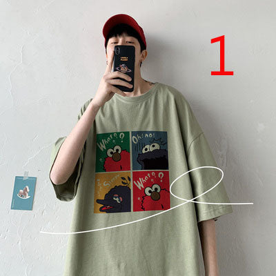 16025-Casual short sleeves, fashionable clothes