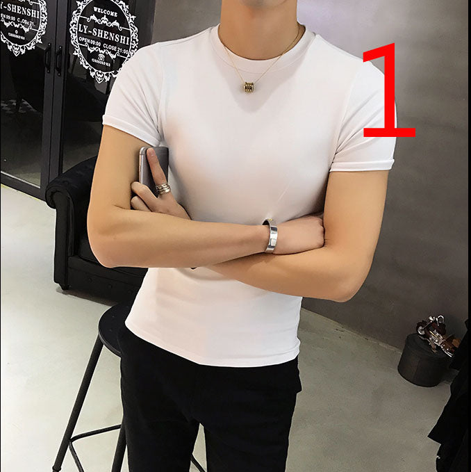 19009-Casual short sleeves, fashionable clothes