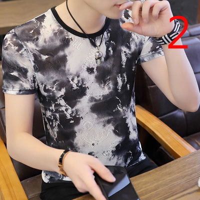 15175-Casual short sleeves, fashionable clothes