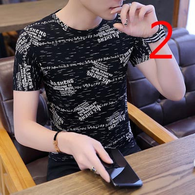 14861-Casual short sleeves, fashionable clothes