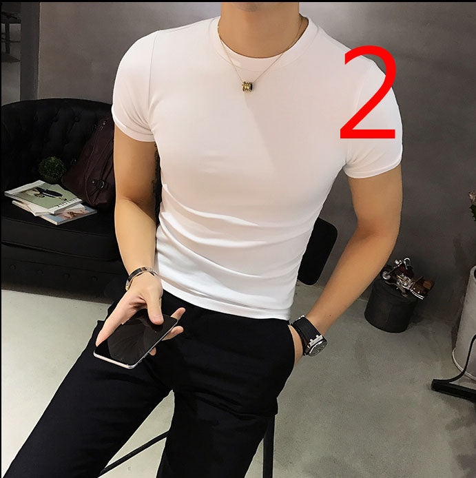 19009-Casual short sleeves, fashionable clothes