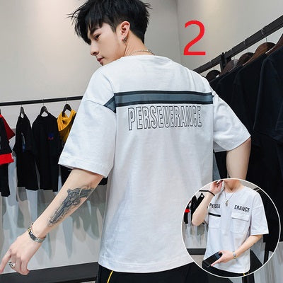 19008-Casual short sleeves, fashionable clothes