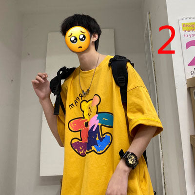 16008-Casual short sleeves, fashionable clothes