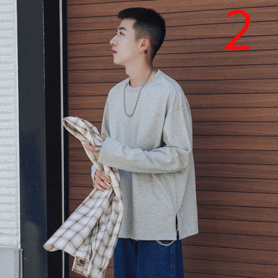 6538- Fashionable short sleeved, casual men's luxury clothing