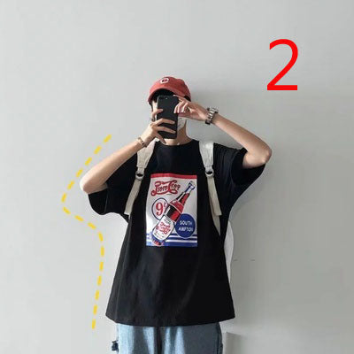 16025-Casual short sleeves, fashionable clothes
