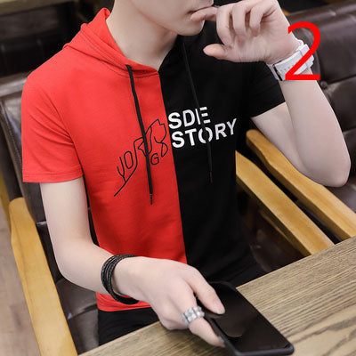 15169-Casual short sleeves, fashionable clothes