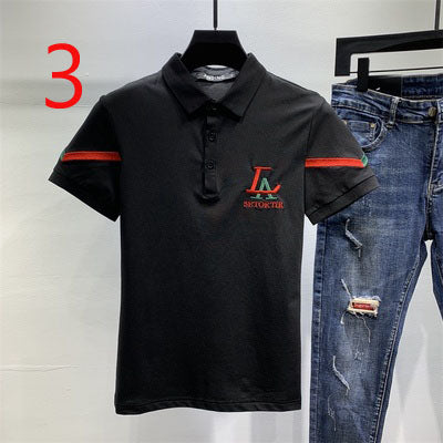 19003-Casual short sleeves, fashionable clothes