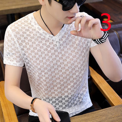 19018-Casual short sleeves, fashionable clothes