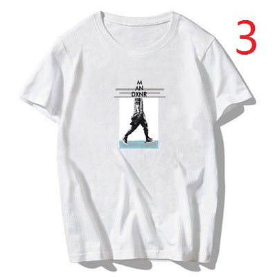 2047- Fashionable short sleeved, casual men's luxury clothing