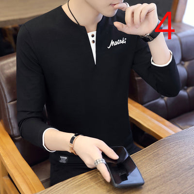 2041- Fashionable short sleeved, casual men's luxury clothing