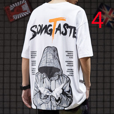 19015-Casual short sleeves, fashionable clothes