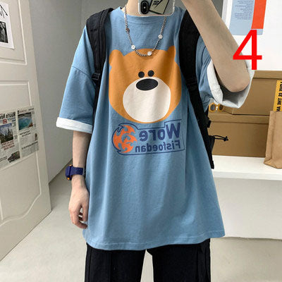 16008-Casual short sleeves, fashionable clothes