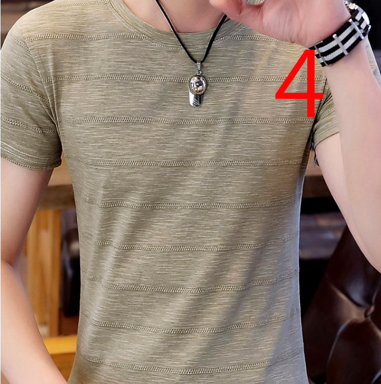 19009-Casual short sleeves, fashionable clothes