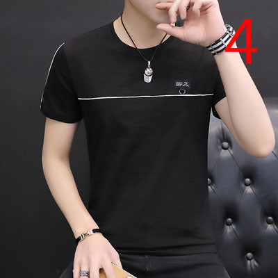 19019-Casual short sleeves, fashionable clothes