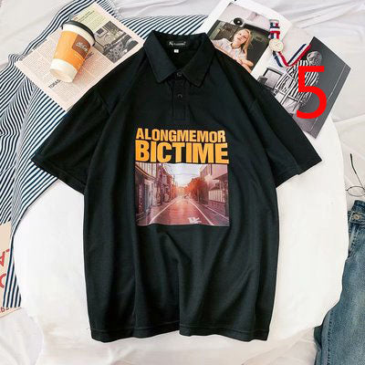 16008-Casual short sleeves, fashionable clothes