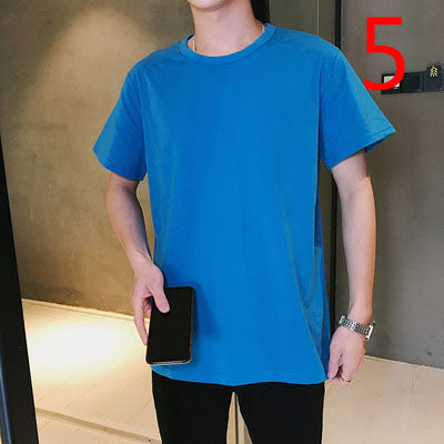 2064- Fashionable short sleeved, casual men's luxury clothing