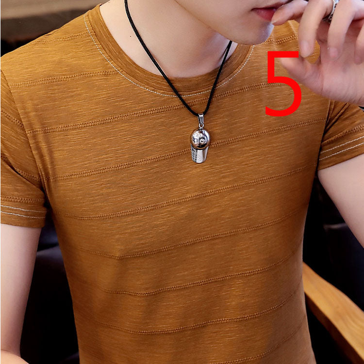 19009-Casual short sleeves, fashionable clothes