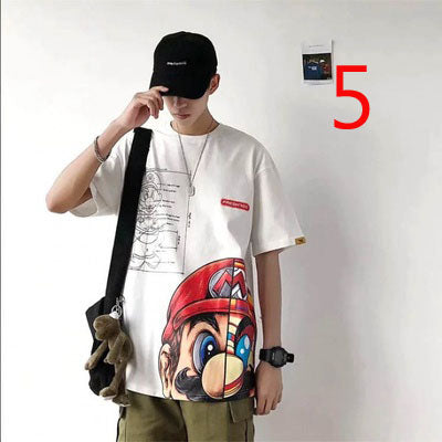 16025-Casual short sleeves, fashionable clothes