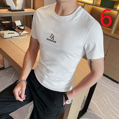 19020-Casual short sleeves, fashionable clothes