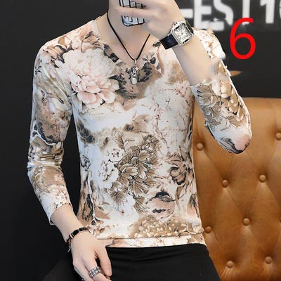 2189- Fashionable short sleeved, casual men's luxury clothing