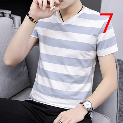 15119-Casual short sleeves, fashionable clothes