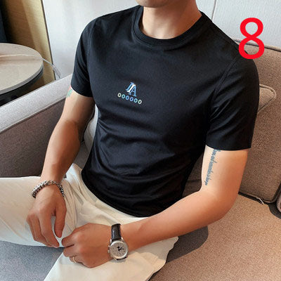19020-Casual short sleeves, fashionable clothes