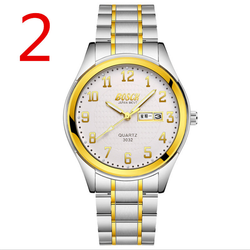 15041- Classic luxury leisure watch, stylish atmospheric watch