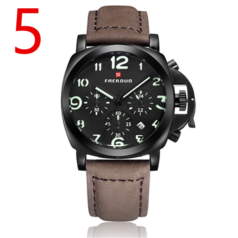 15325- Classic luxury leisure watch, stylish atmospheric watch