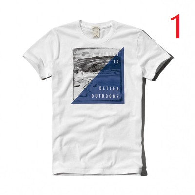 2004- Fashionable short sleeved, casual men's luxury clothing
