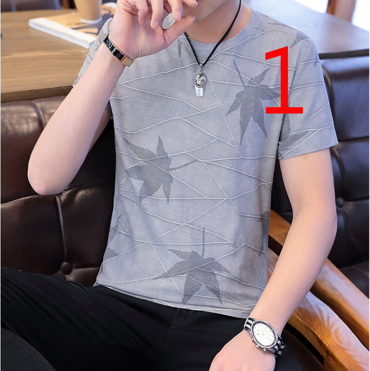 13022-Casual short sleeves, fashionable clothes