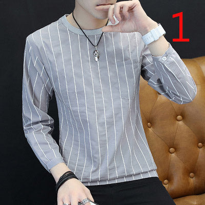 2068- Fashionable short sleeved, casual men's luxury clothing