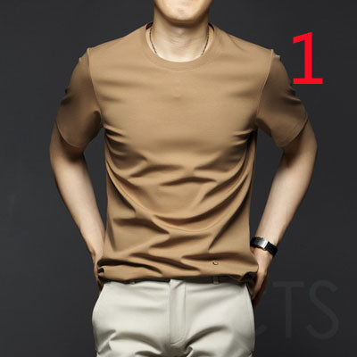 2156- Fashionable short sleeved, casual men's luxury clothing