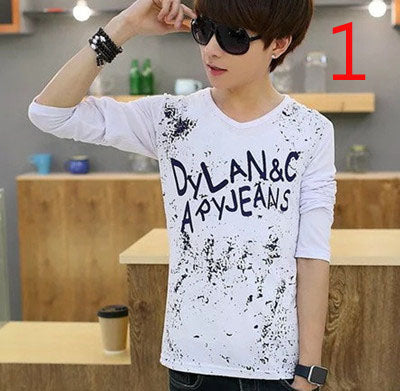 3053- Fashionable short sleeved, casual men's luxury clothing