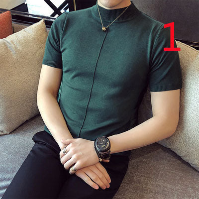 2147- Fashionable short sleeved, casual men's luxury clothing