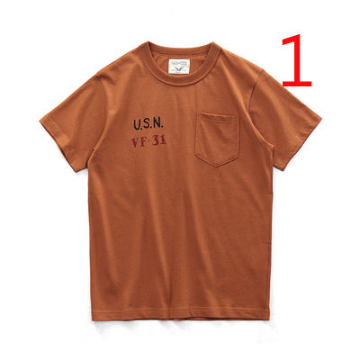 2181- Fashionable short sleeved, casual men's luxury clothing