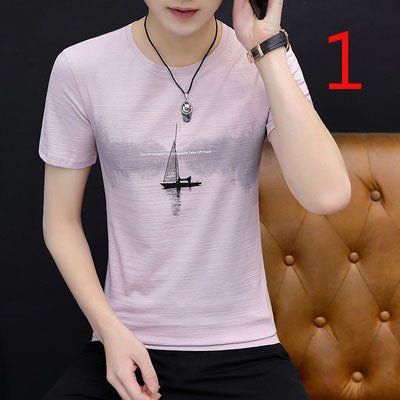 13806-Casual short sleeves, fashionable clothes