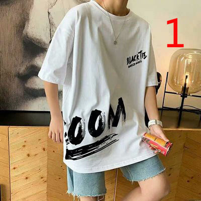 2059- Fashionable short sleeved, casual men's luxury clothing