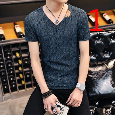 2030- Fashionable short sleeved, casual men's luxury clothing