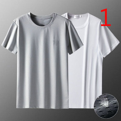 2060- Fashionable short sleeved, casual men's luxury clothing