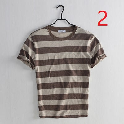 6536- Fashionable short sleeved, casual men's luxury clothing