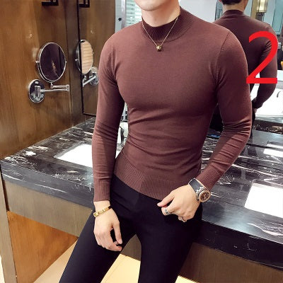 2195- Fashionable short sleeved, casual men's luxury clothing