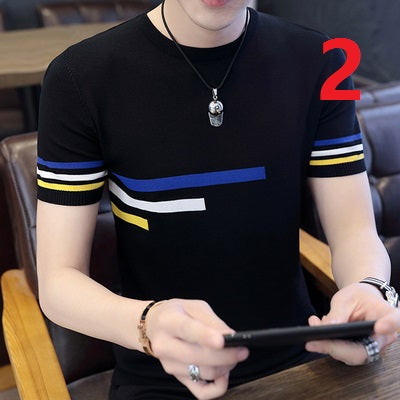 13805-Casual short sleeves, fashionable clothes