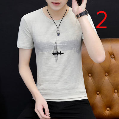 13806-Casual short sleeves, fashionable clothes