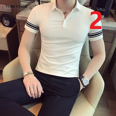 19024-Casual short sleeves, fashionable clothes