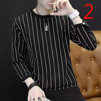 6526- Fashionable short sleeved, casual men's luxury clothing