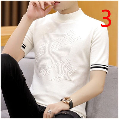 13357-Casual short sleeves, fashionable clothes